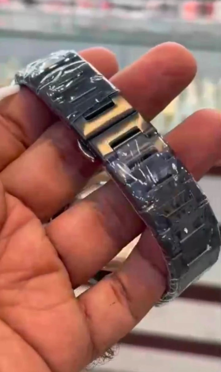 Patek Philippe Gents Luxury Watch – Stainless Steel Chain, Day & Date Function, AA Quality - UZIXO