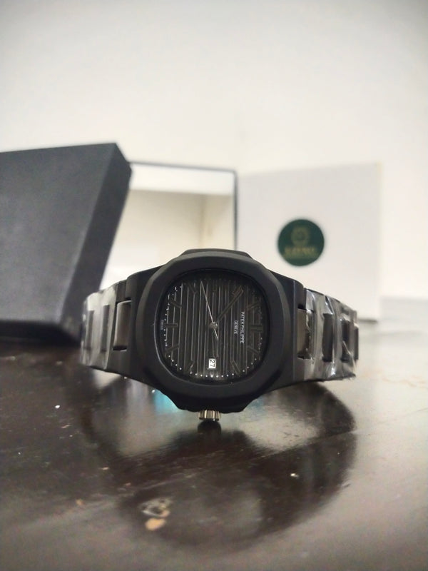 Patek Phillipe Gents Luxury Watch - Stainless steel Chain, Puie Metal, Date And Time Function - UZIXO